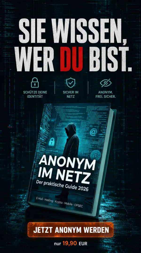 E-Book „Anonym im Netz – Der praktische Guide 2026